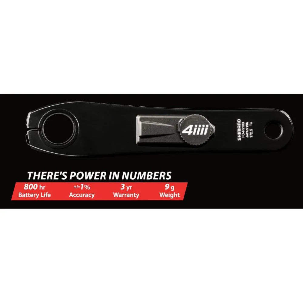 4iiii Precision 3 Shimano XT 8100 Left Crank With Power Meter 6 4iiii Precision 3 Shimano XT 8100 Left Crank With Power Meter - Image 6