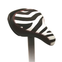 Zebra Saddle With Seatpost