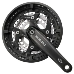 Shimano Deore T521 Octalink With Chain Guard 104/64 BCD Crankset